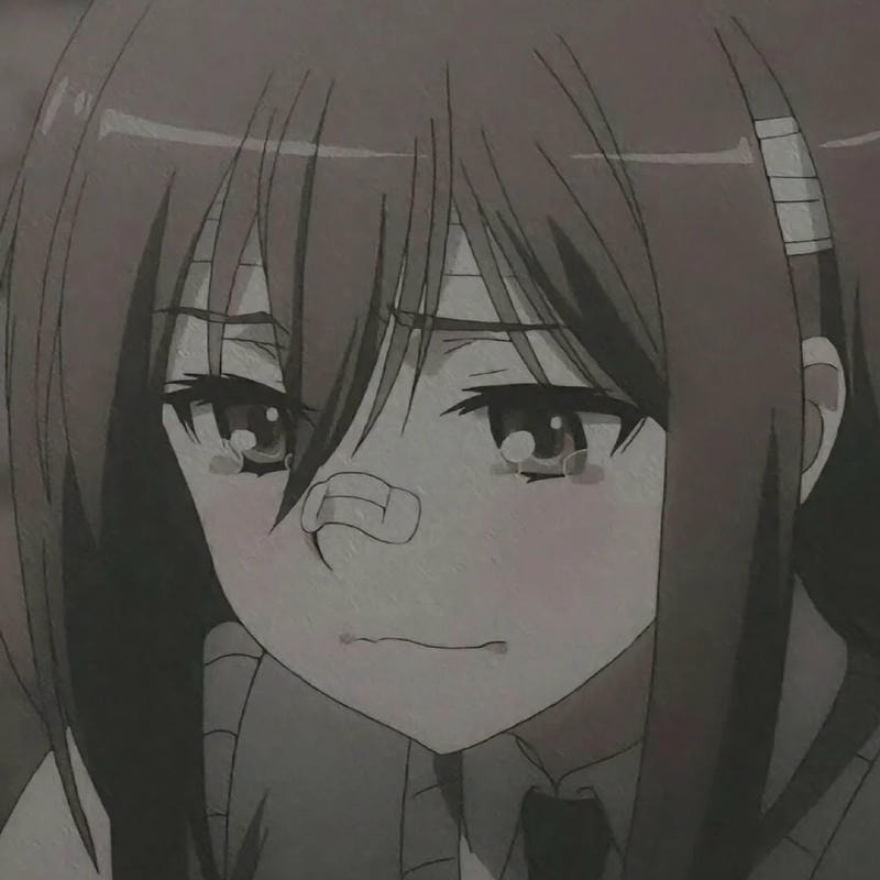 avatar buồn nữ anime mang sắc thái lạnh