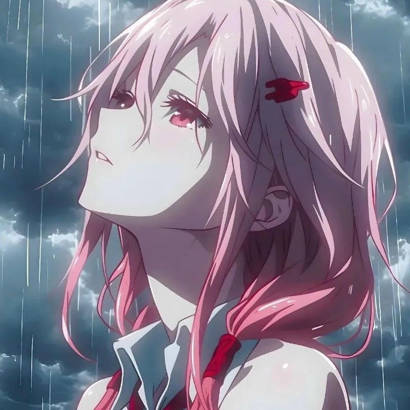 avatar buồn nữ anime phong cách trầm lắng