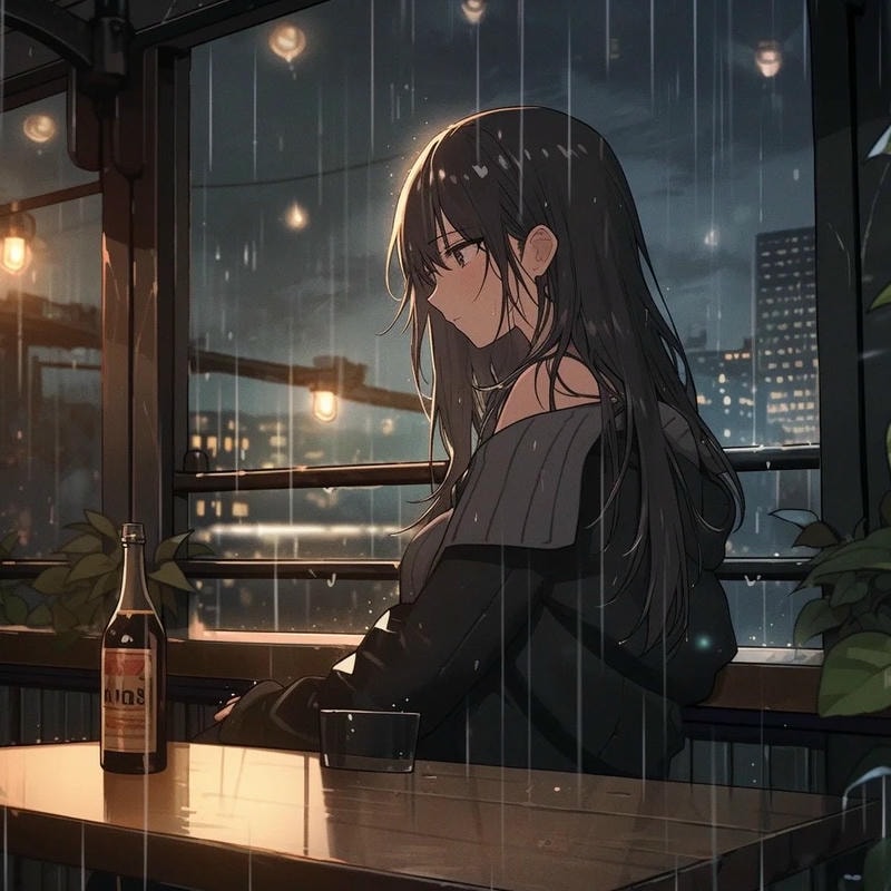 avatar buồn nữ anime sắc thái lạnh