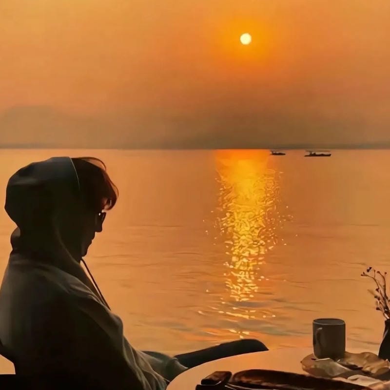 avatar cô đơn buồn cho tâm hồn mệt mỏi