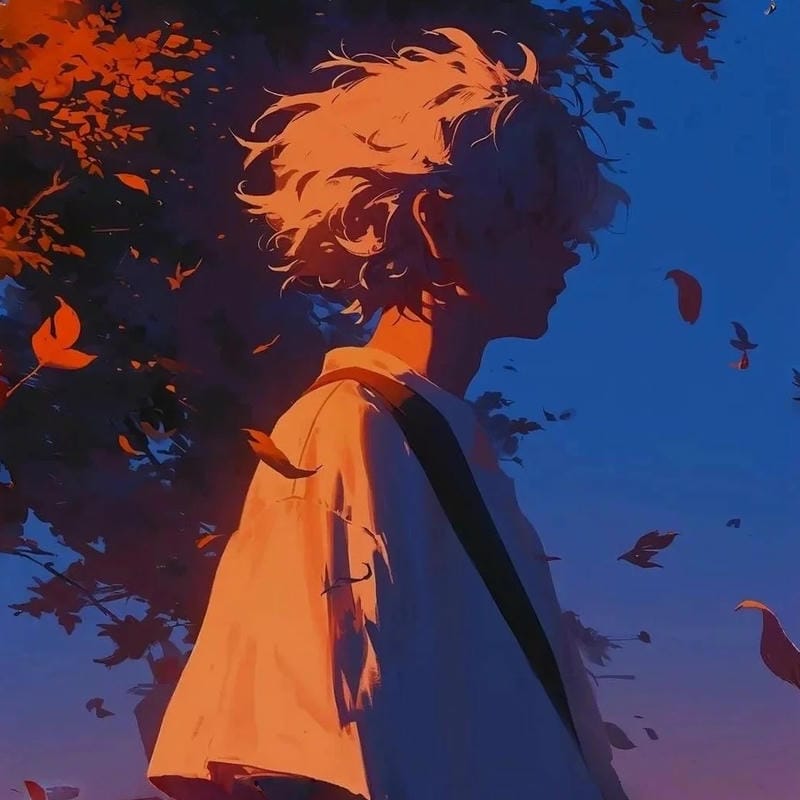 avatar cô đơn buồn cho tâm trạng lạc lõng