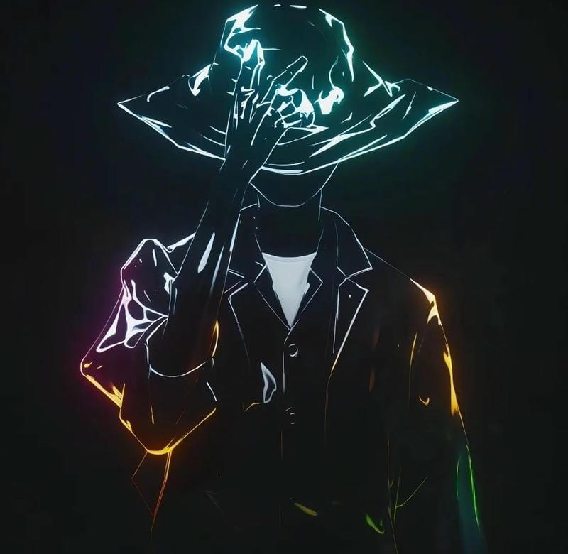 avatar cô đơn buồn phong cách nghệ thuật tối