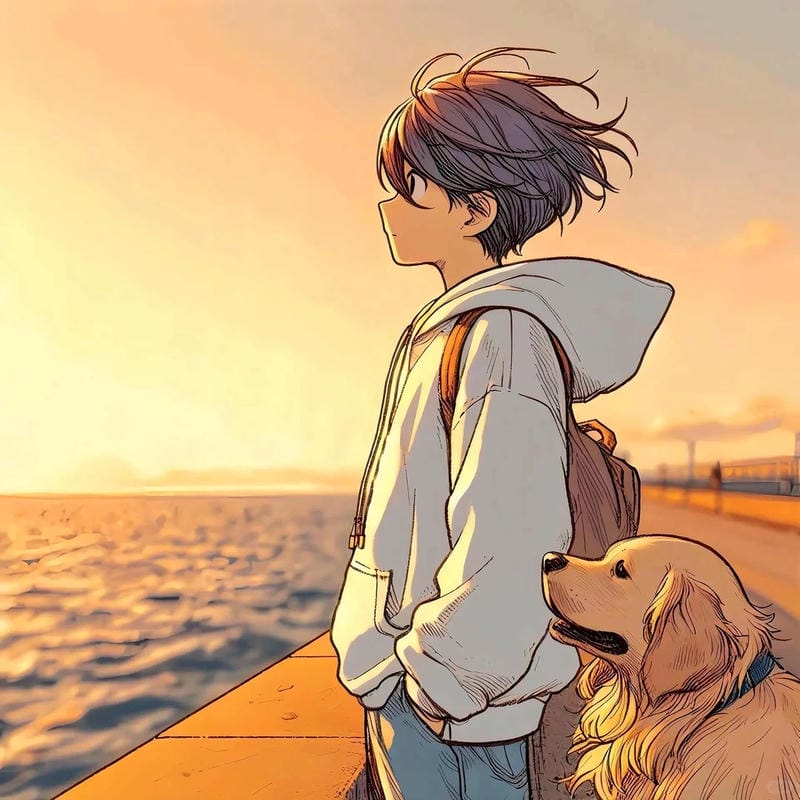 avatar cô đơn buồn thể hiện sự trầm mặc