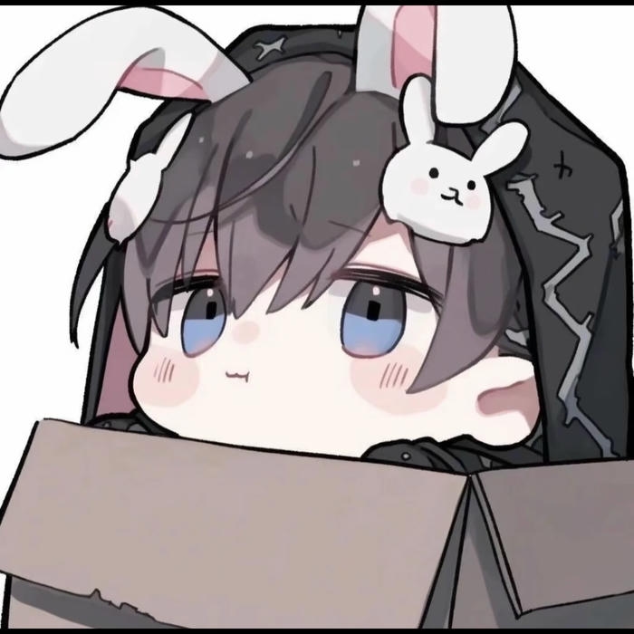 avatar cute 2D dễ thương cho giới học sinh