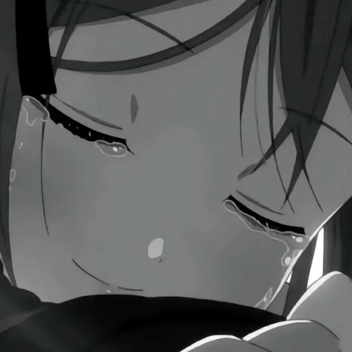 avatar đen buồn phong cách nghệ thuật