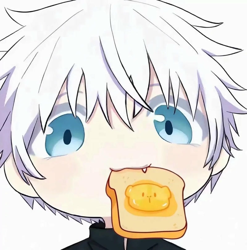 avatar gojo mang vẻ tự tin cao