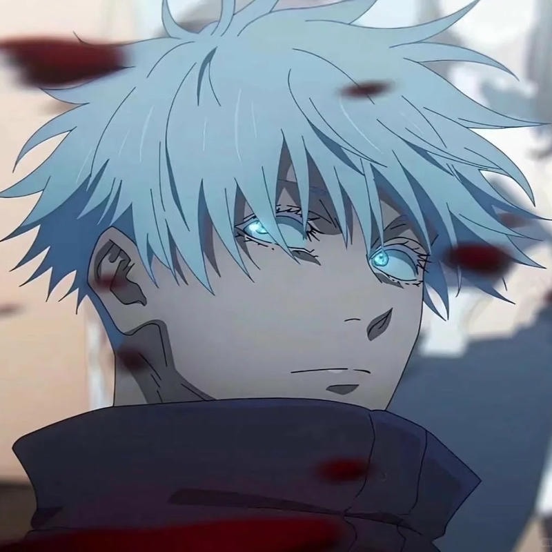 avatar gojo phong cách tối giản