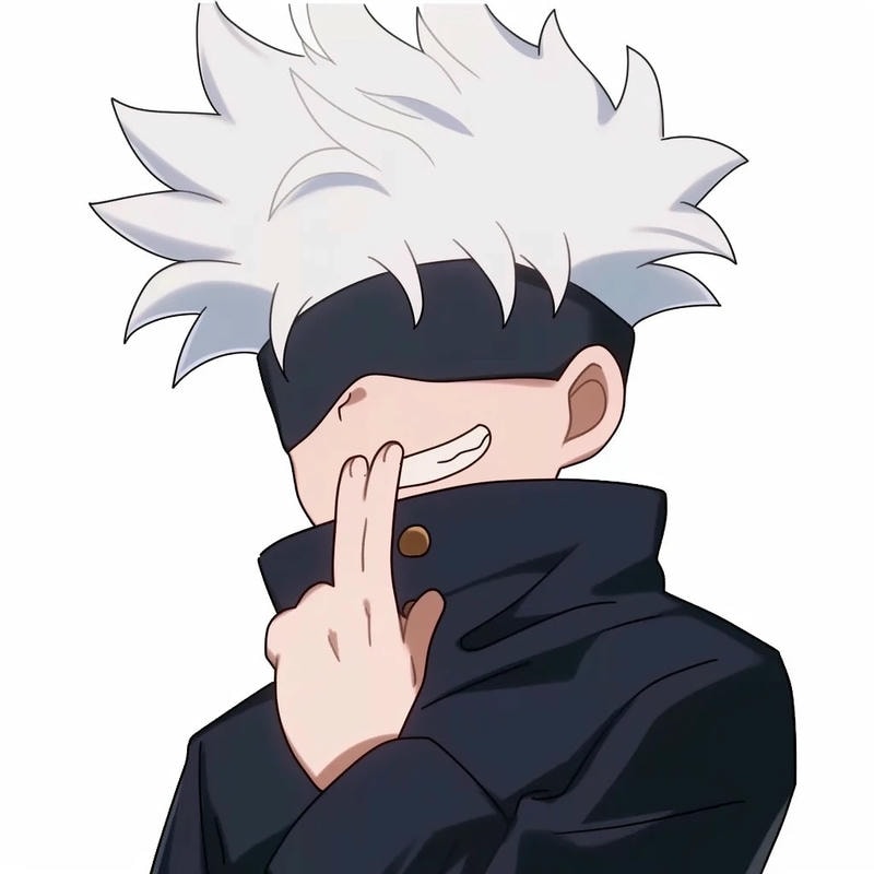 avatar gojo thể hiện khí chất giáo viên