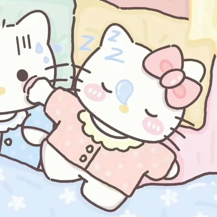 avatar hello kitty cute hợp profile cá nhân