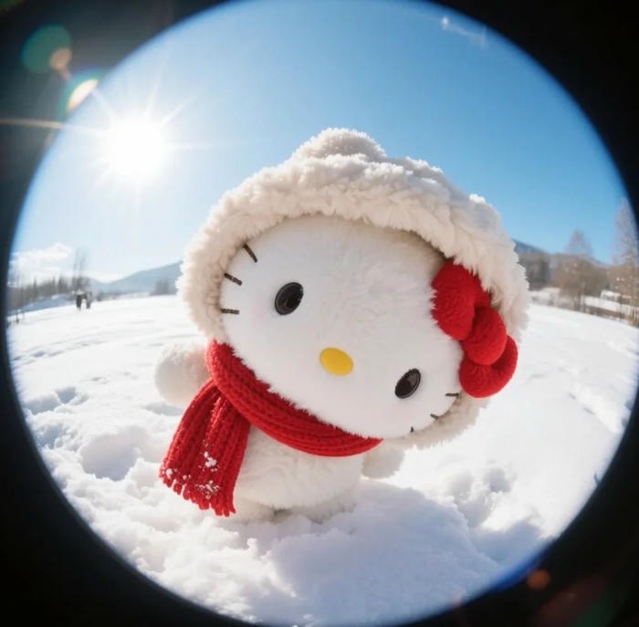 avatar hello kitty cute phong cách dễ thương