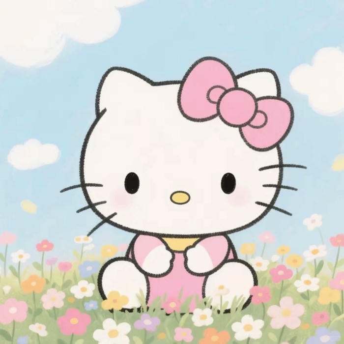 avatar hello kitty cute phù hợp mọi lứa tuổi