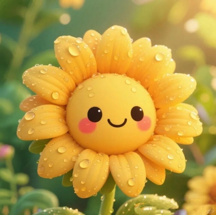 avatar hoa hướng dương cảm giác bình yên