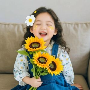 avatar hoa hướng dương dịu dàng nữ tính