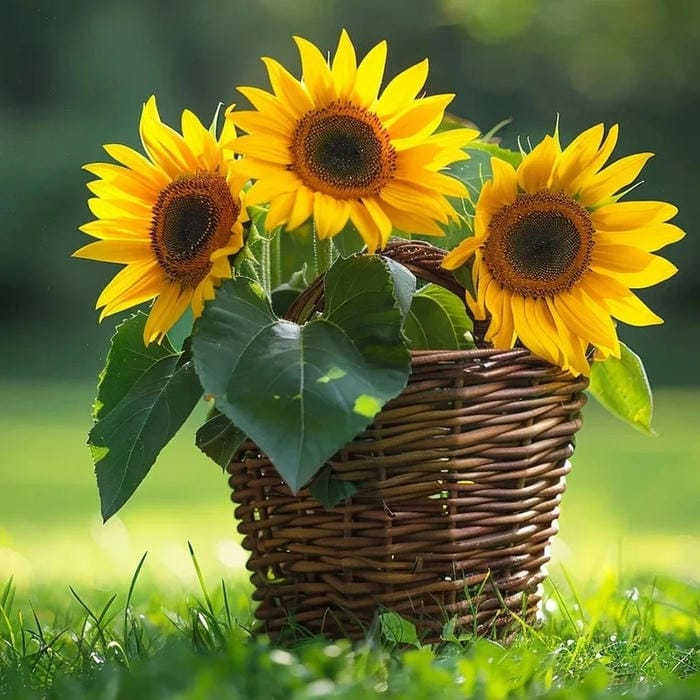 avatar hoa hướng dương mang năng lượng tích cực