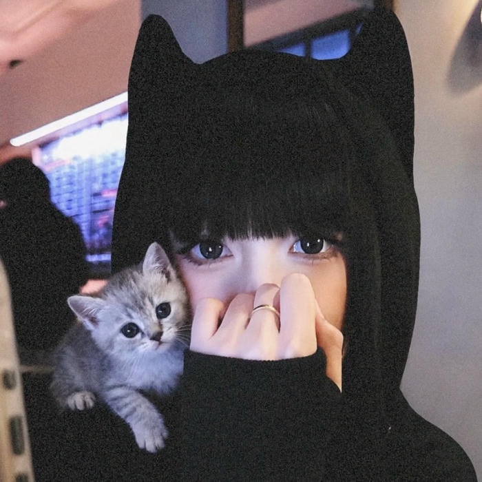 avatar nữ che mặt hợp mạng xã hội