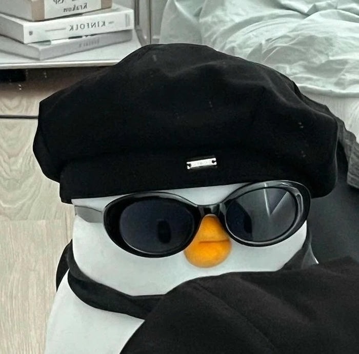 avatar vịt cute phong cách hoạt hình