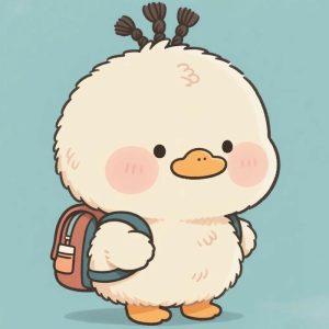 avatar vịt cute tạo thiện cảm nhanh