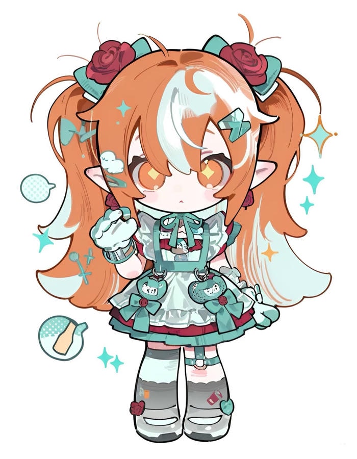 background chibi cổ tích