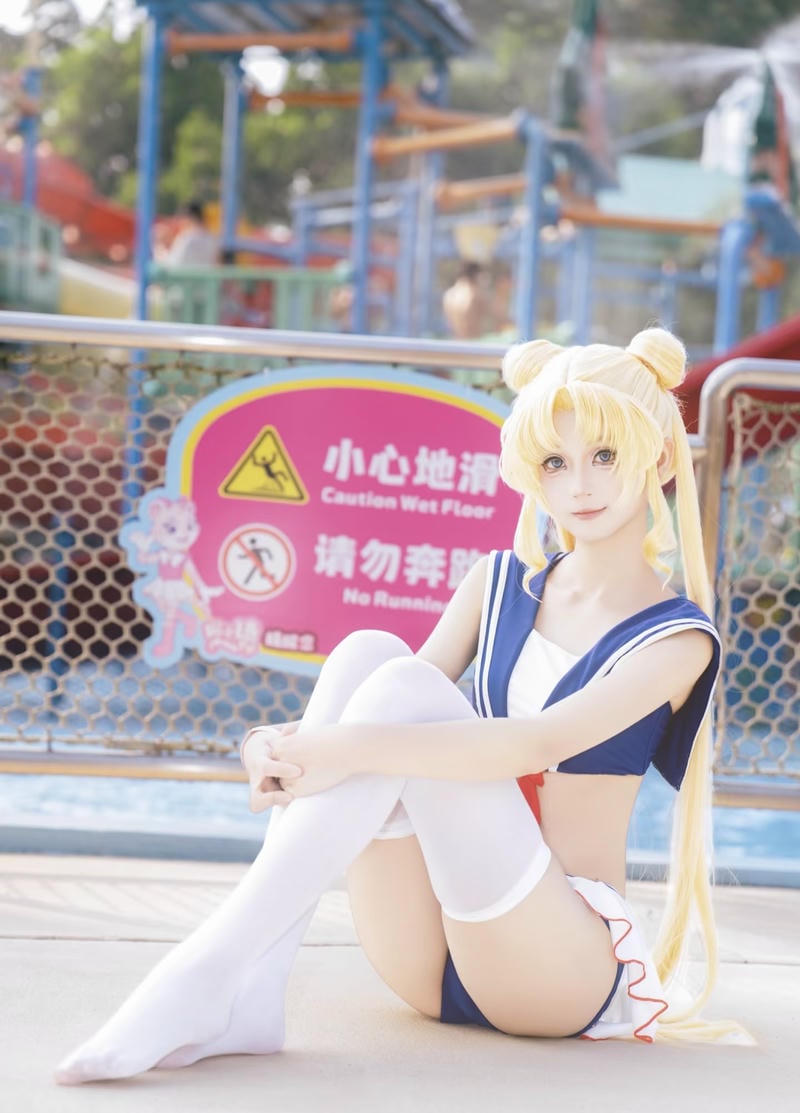 bikini cosplay anime tôn đường nét nữ tính