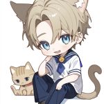 chibi nam ngầu siêu cute