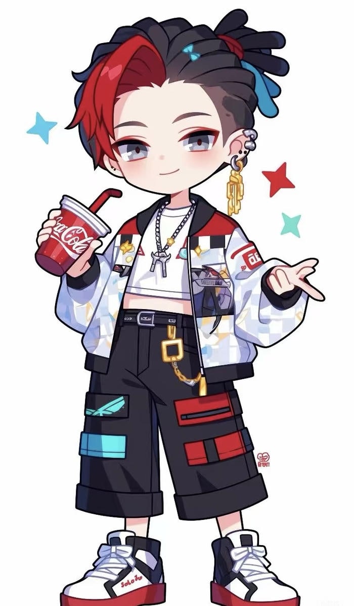 chibi trai lạnh lùng cute