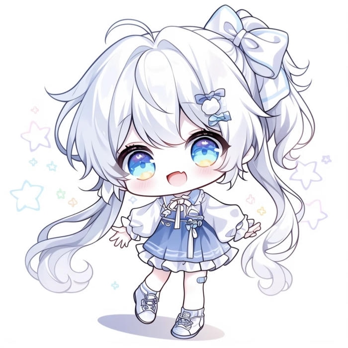 cô gái chibi phong cách kawaii