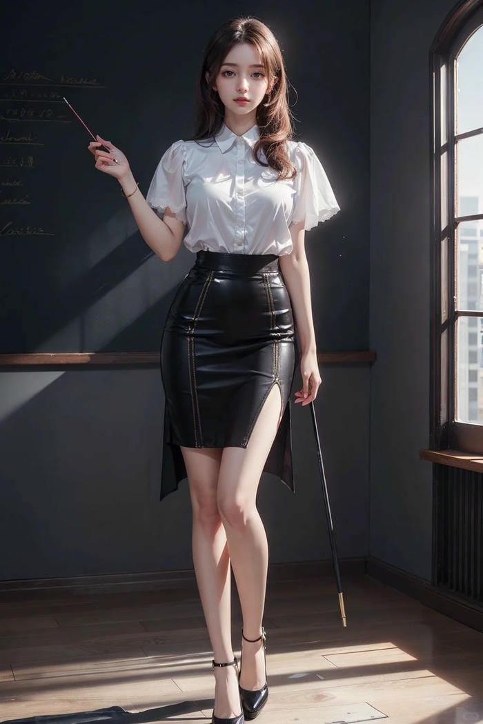 cô giáo anime đồng phục