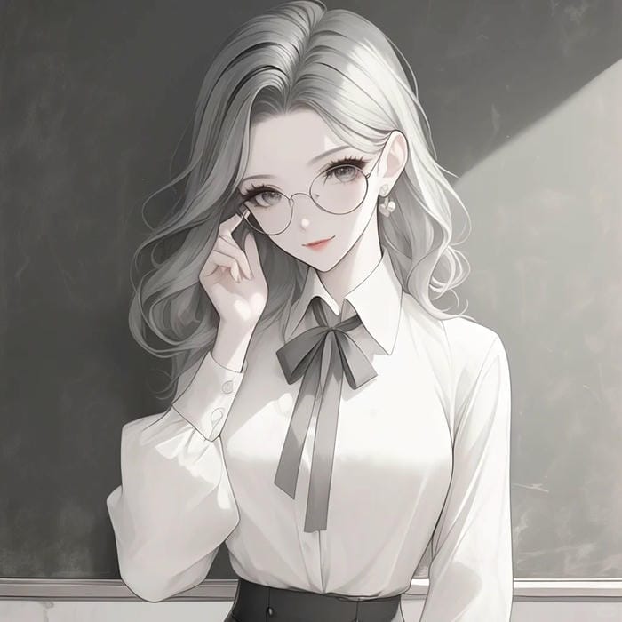 cô giáo anime phong cách