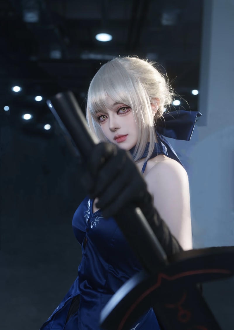 cosplay anime nữ thể hiện nhân vật quen thuộc