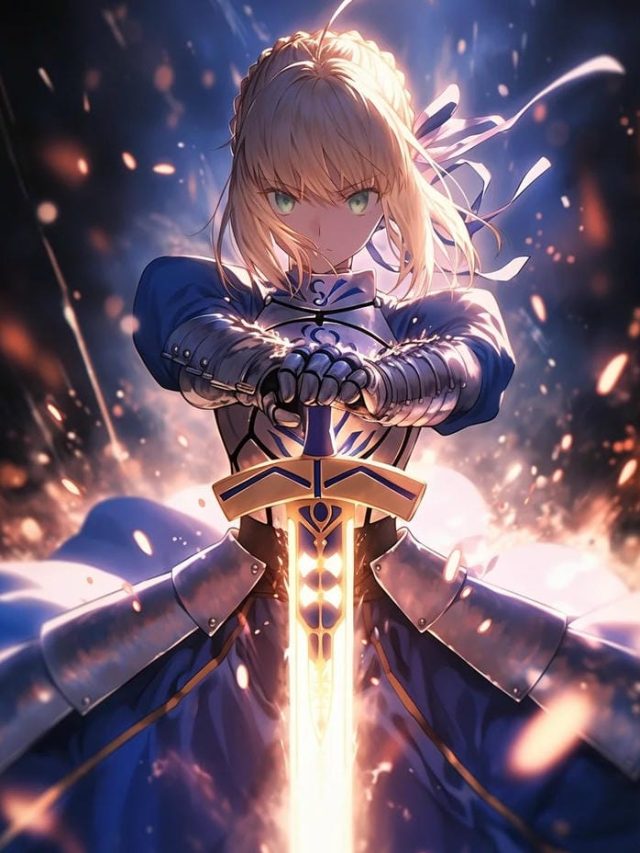 199+ ảnh anime nữ cầm kiếm đậm phong thái chiến binh cực xịn