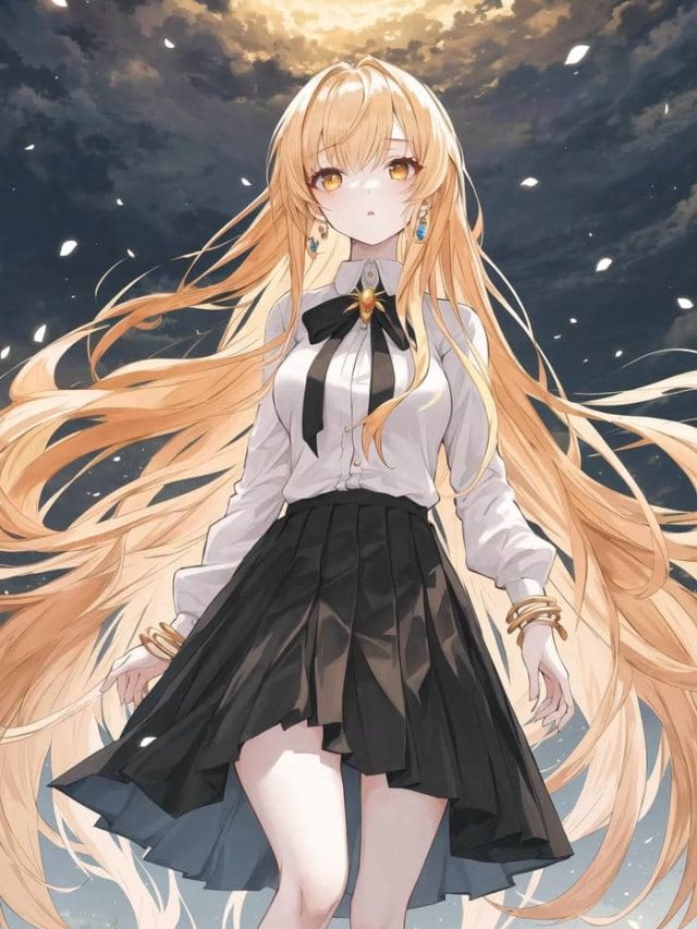 Những hình ảnh anime tóc vàng đẹp mê hoặc nhất năm