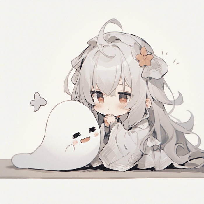 hình ảnh avatar cute anime girl phong cách mềm mại