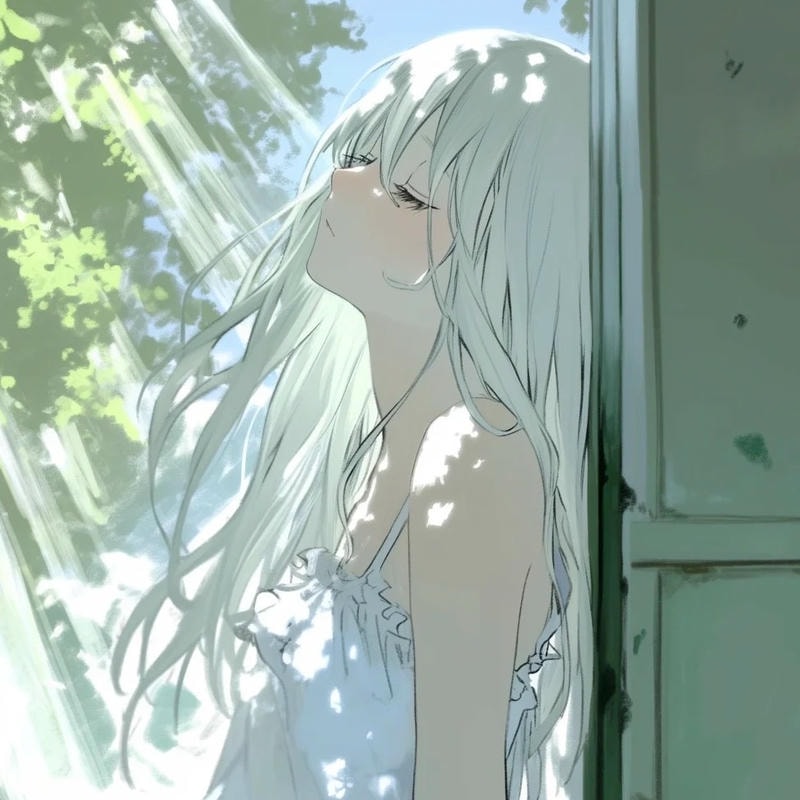 hình ảnh buồn thể hiện avatar nữ anime