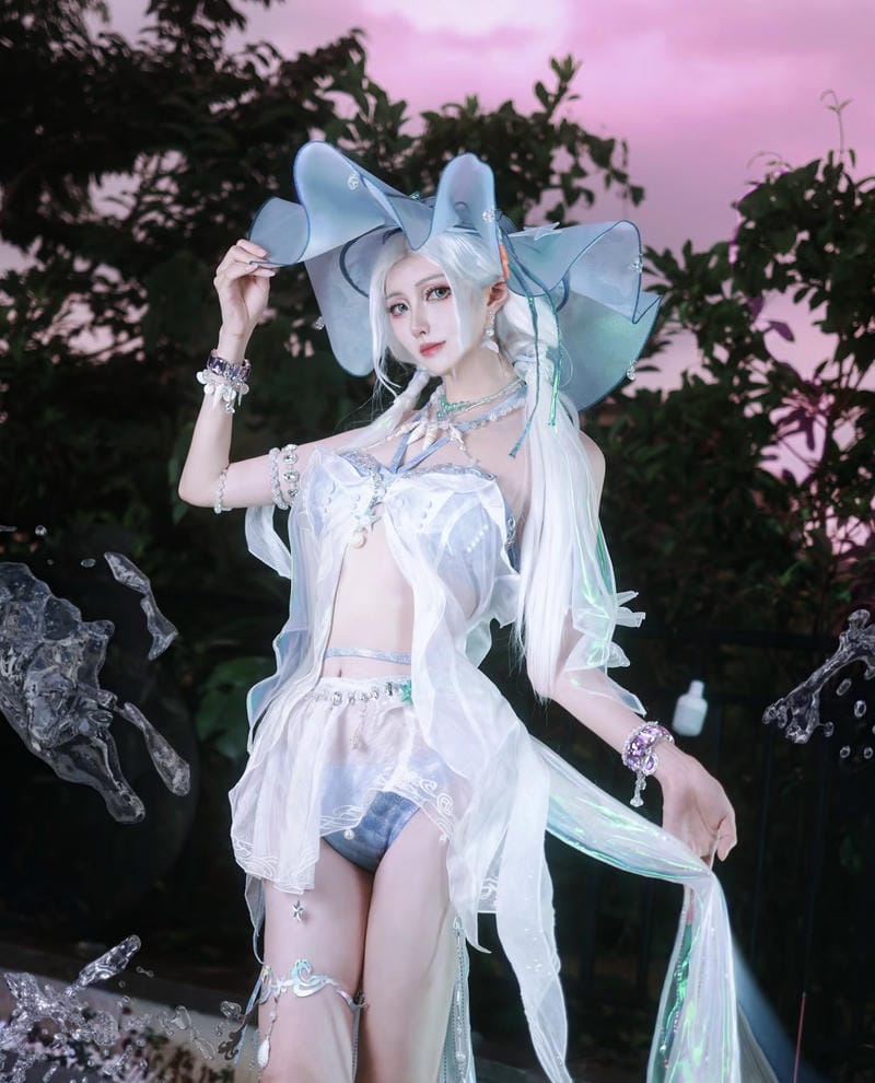 hình ảnh gợi cảm của gái xinh cosplay anime