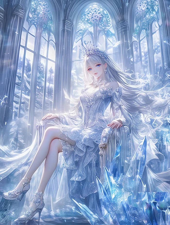 hình anime công chúa khí chất