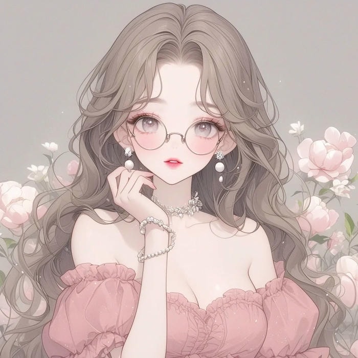 hình anime đeo kính đẹp