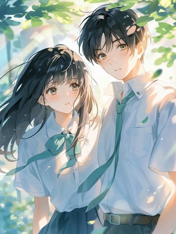 hình anime học sinh cổ điển