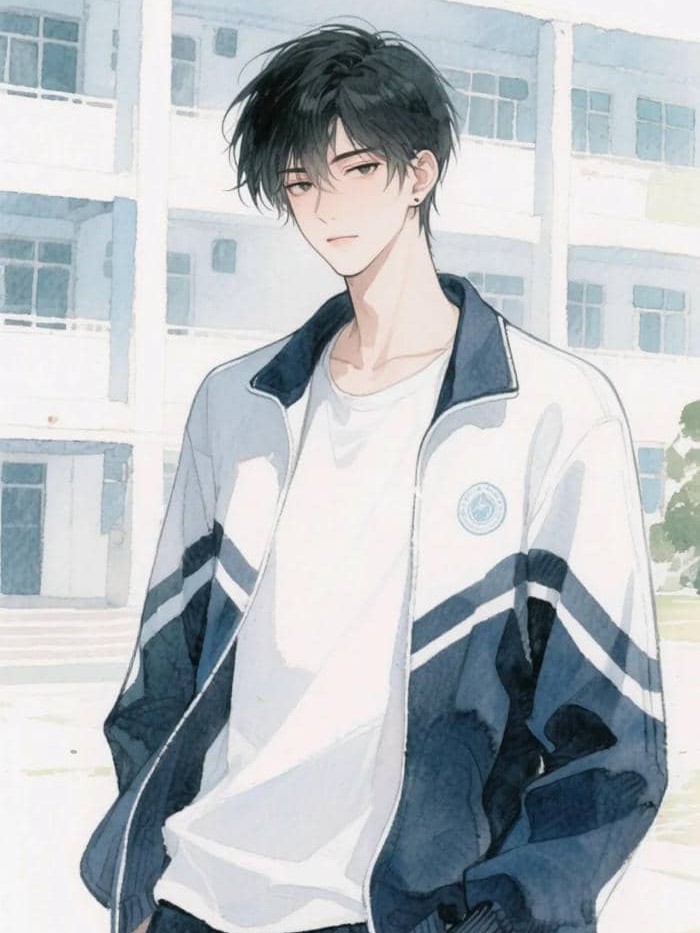 hình anime học sinh năng động