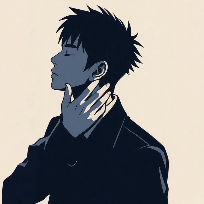 hình anime nam buồn