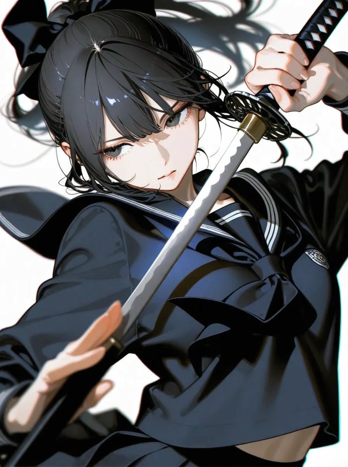 hình anime nữ kiếm pháp