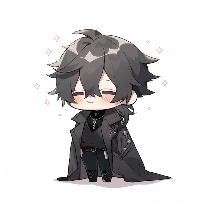 hình chibi nam dark cute