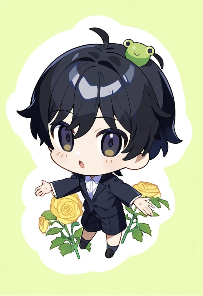 hình chibi nam lạnh lùng