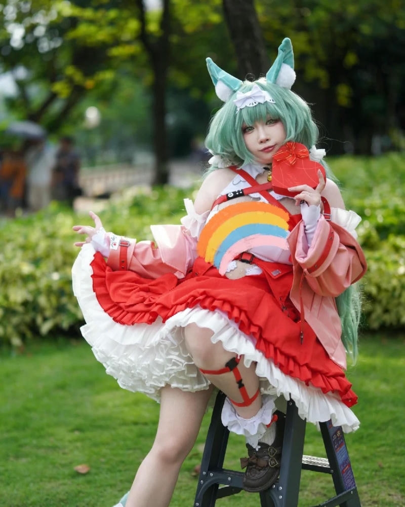 hình cute cosplay tạo hình sinh động