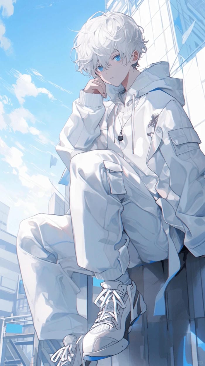 hình nền anime nam tập luyện