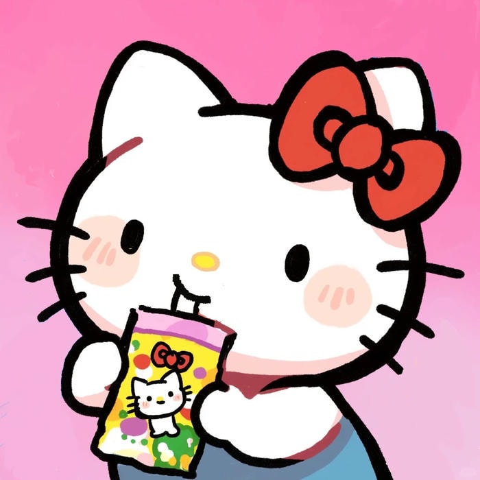 hợp mạng xã hội avatar hello kitty cute