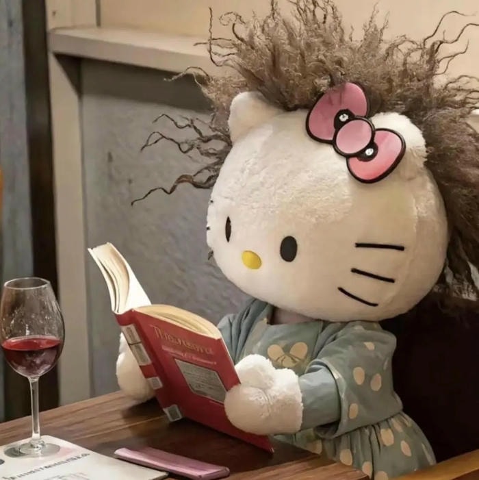 màu sắc pastel trong avatar hello kitty cute