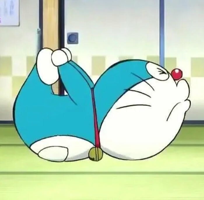 meme doraemon iconic face