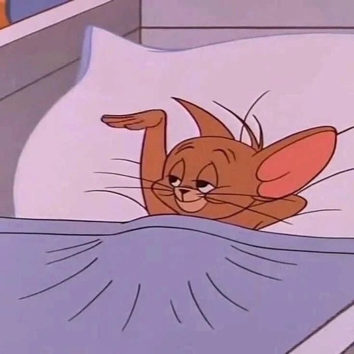 meme ngủ nhẹ nhàng