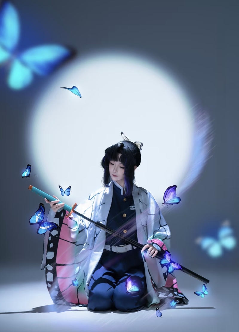 nét dễ thương giữa thế giới phim demon slayer