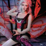 nhân vật Daki trong cosplay Kimetsu